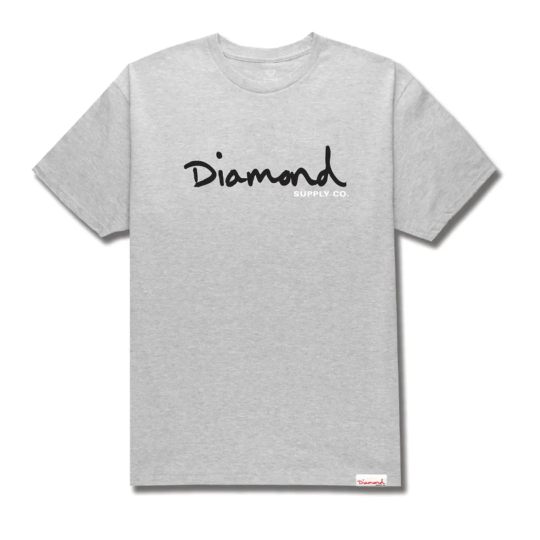 Polera Diamond OG SCRIPT Gris