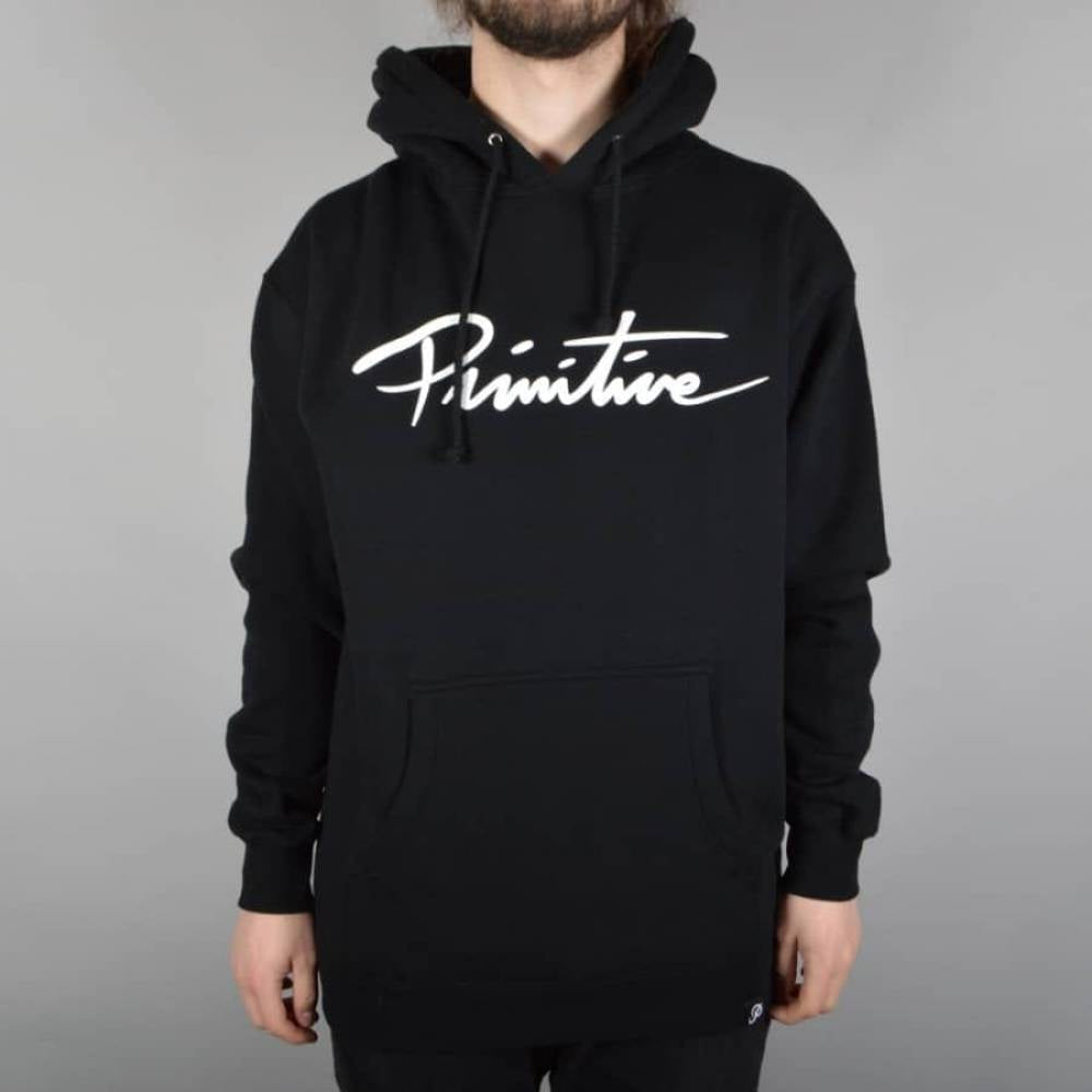 Poleron primitive script black