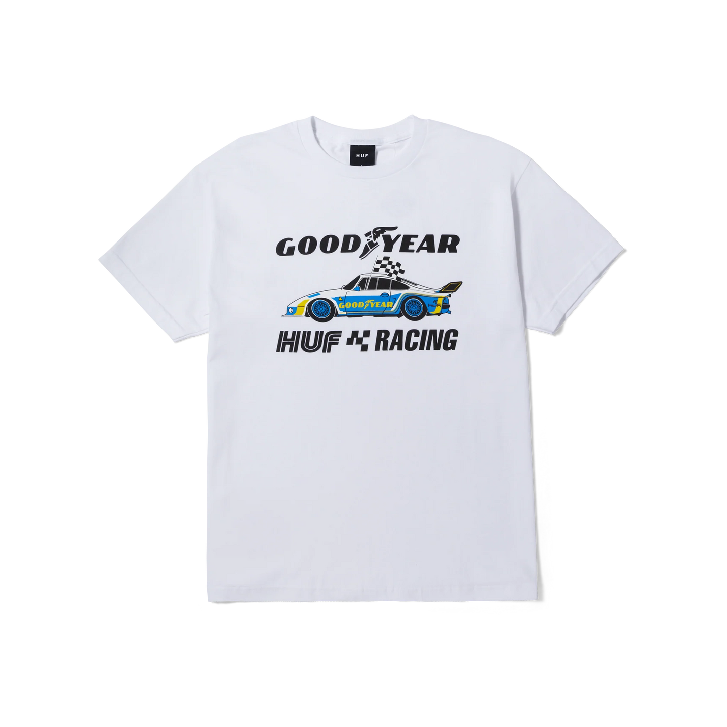 Polera HUF X GOODYEAR Porsche 935 White