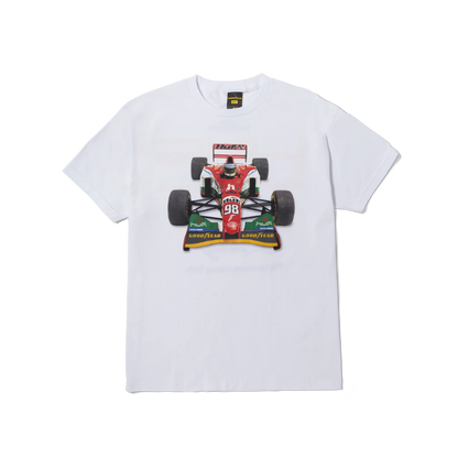 Polera HUF X GOODYEAR F1 Racing Team White