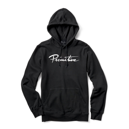 Poleron primitive script black